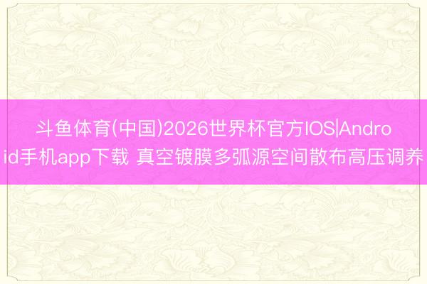 斗鱼体育(中国)2026世界杯官方IOS|Android手机app下载 真空镀膜多弧源空间散布高压调养